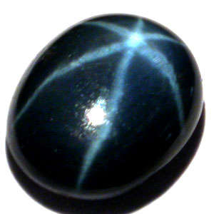 3.80 CT - NATURAL BRILLIANT FINE 6-RAY STAR BLUE SAPPHIRE - $1500 PER CARAT ???