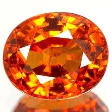 EXQUISITE NATURAL UNHEATED AAA +++ BRILLIANT ORANGE SPESSARTITE GARNET - VVS - 0.48 CT