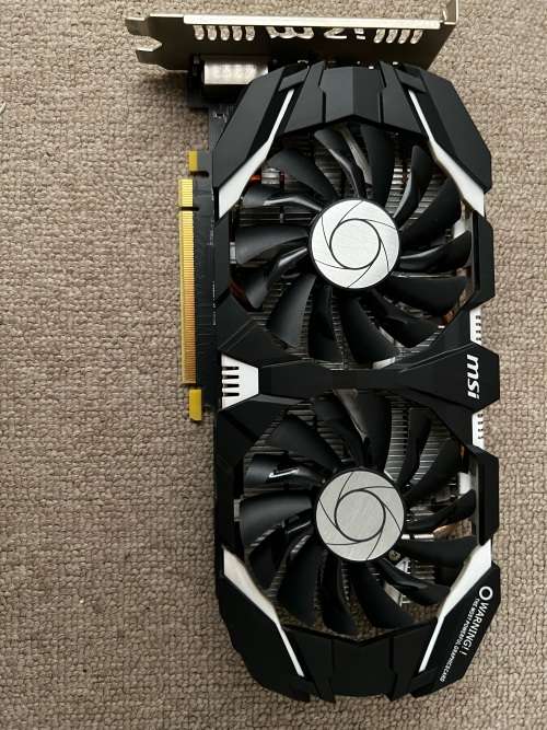 MSI Nvidia GTX 1060 6GB OC Edition (VR Ready)