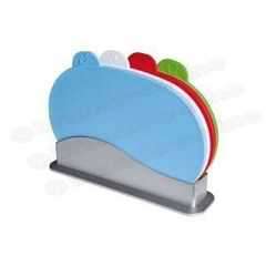 4pc Colour Coded Chopping Board Set