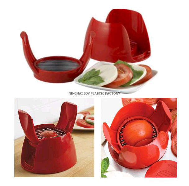 Tomato and mozzarella slicer