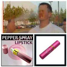 Pepper spray lipstick
