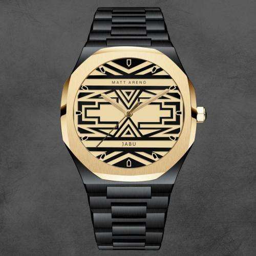 WATCH MATT AREND VOYAGER BLACK ROSEGOLD NDEBELE EDITION PERSONALIZED