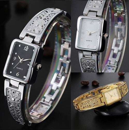 Super Elegant Ladies Dress Bracelet Wrist Watch, Exquisite High Finishing, Special Pattern Strap