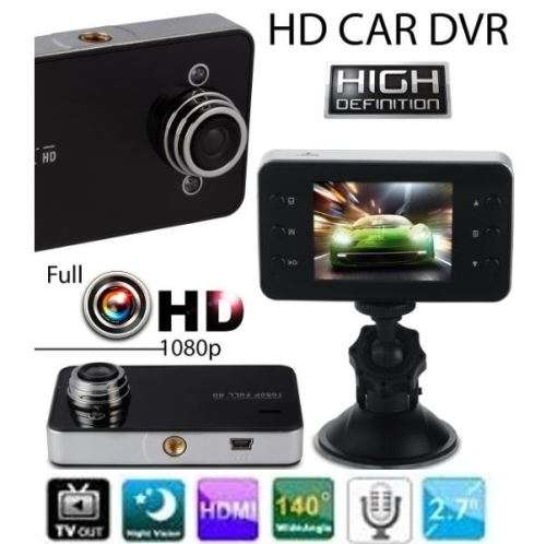2.4" Full HD 1080P DVR Camera & Cam Recorder For Vehichle, Motion Detection. G-Sensor, Night Vision