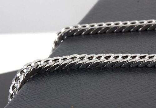 66cm 316L Stainless Steel 7mm Figaro Link Chain Necklace for Men in Complimentary Gift Box