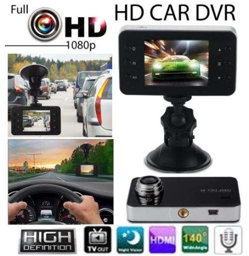 2.4" Full HD 1080P DVR Camera & Cam Recorder For Vehichle, Motion Detection. G-Sensor, Night Vision