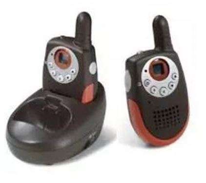 2 Piece BELL 8 Channel 2 Way Hand Radio Set, 5km Range, LED Torch, PTT Function etc...