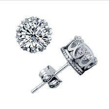 Exquisite 925 Sterling Silver Twisted Chain Cubic Zirconia Jewelry Set in Complimentary Gift Box