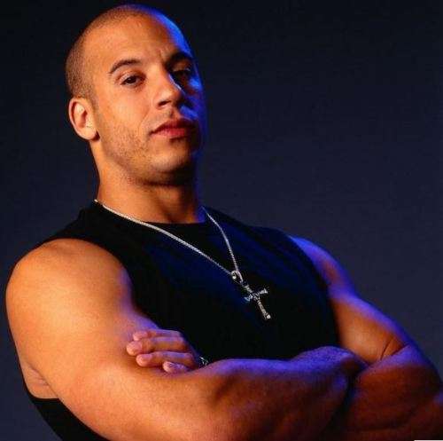 Fast & Furious Men's Stainless Steel Chain With Crystal Cross Pendant in Complimentary Gift Box