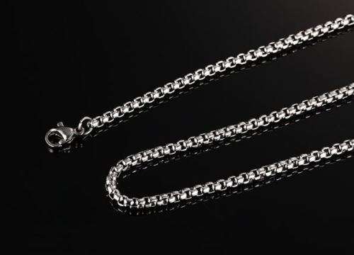 VNOX Stainless Steel Eagle LIVE TO RIDE Bikers Chain & Pendant in Gift Box