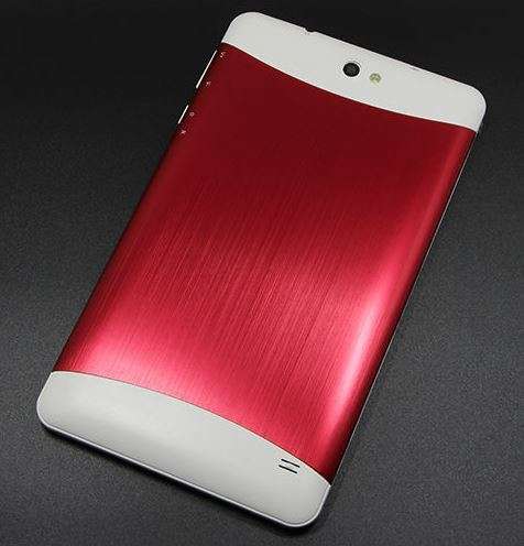 7" 3G Android Tablet Smartphone, Dual SIM Cards, Dual Cameras, GPS, Wi-Fi, Bluetooth - Rose Pink Red