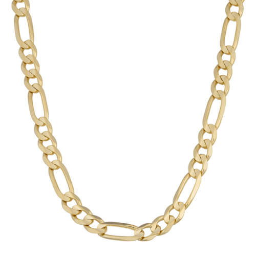 Elegant Men's 6mm Golden Stainless Steel Link Chain Necklace in Complimentary Gift Box