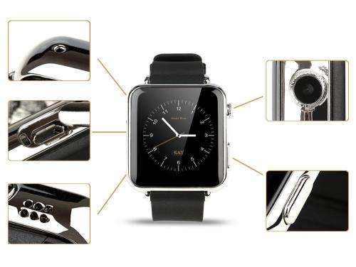 Smart Watch Phone -  SIM CARD, Bluetooth, Camera, Sleep Monitor, SD Card, MP3 etc. - White