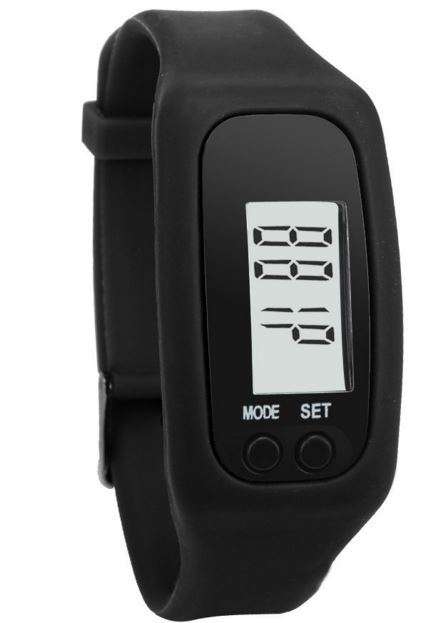 LCD Sport & Fitness PEDOMETER Wrist Watch, Step Counter, Calories, Distance, etc