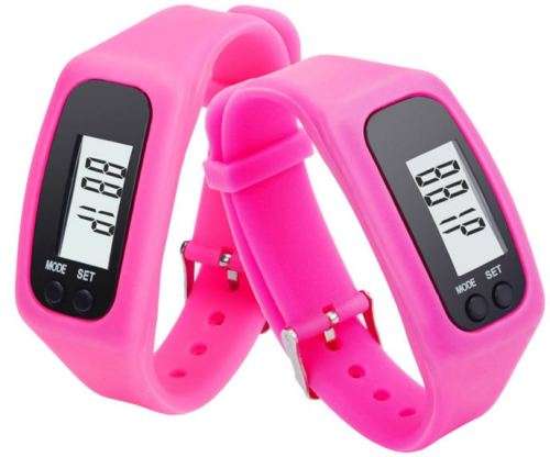 LCD Sport & Fitness PEDOMETER Wrist Watch, Step Counter, Calories, Distance, Available in 3 Colours