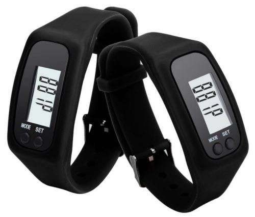 LCD Sport & Fitness PEDOMETER Wrist Watch, Step Counter, Calories, Distance, etc