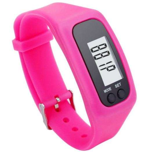 LCD Sport & Fitness PEDOMETER Wrist Watch, Step Counter, Calories, Distance, Available in 3 Colours