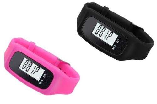 LCD Sport & Fitness PEDOMETER Wrist Watch, Step Counter, Calories, Distance, Available in 3 Colours