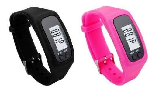 LCD Sport & Fitness PEDOMETER Wrist Watch, Step Counter, Calories, Distance, Available in 3 Colours
