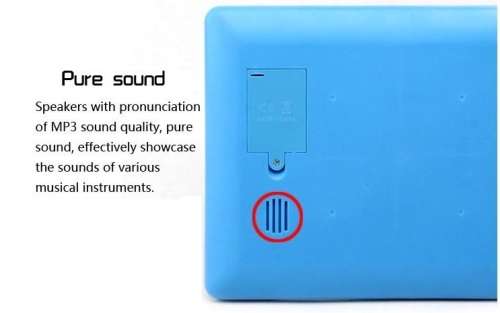 Magical Learning Music Tablet - Touch Screen, Colour Full Lights, Lots of Music & Instruments