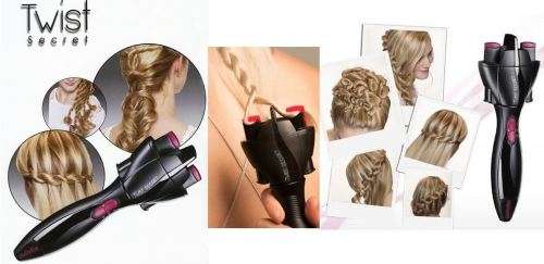 Babyliss New Twist Secret Automatic Hair Twister for Effortlessly Twisted Braids