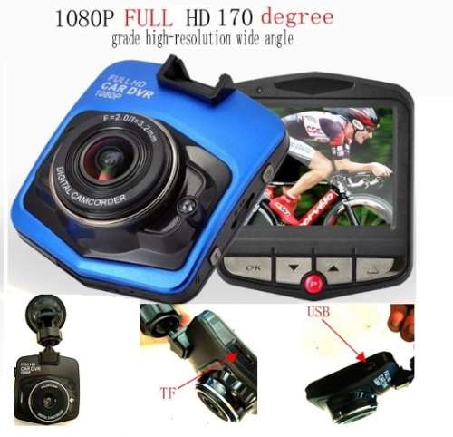 2.4" LCD 1080P Full HD, 170 Degree, Night Vision Vehicle DVR With G-Sensor for Motion Detection