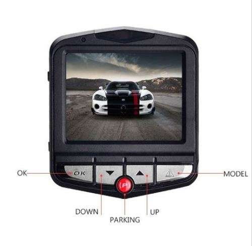 2.4" LCD 1080P Full HD, 170 Degree, Night Vision Vehicle DVR With G-Sensor for Motion Detection