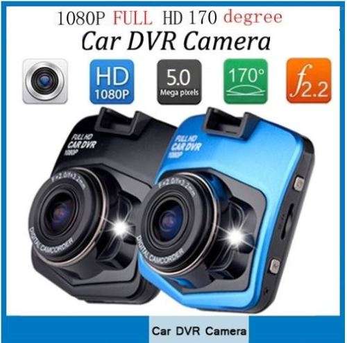 2.4" LCD 1080P Full HD, 170 Degree, Night Vision Vehicle DVR With G-Sensor for Motion Detection