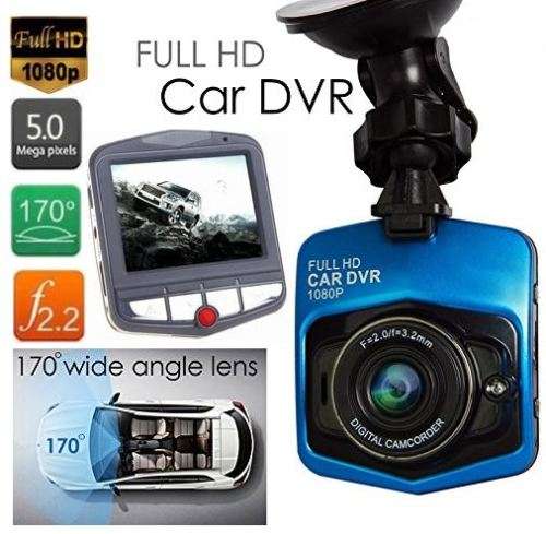 2.4" LCD 1080P Full HD, 170 Degree, Night Vision Vehicle DVR With G-Sensor for Motion Detection