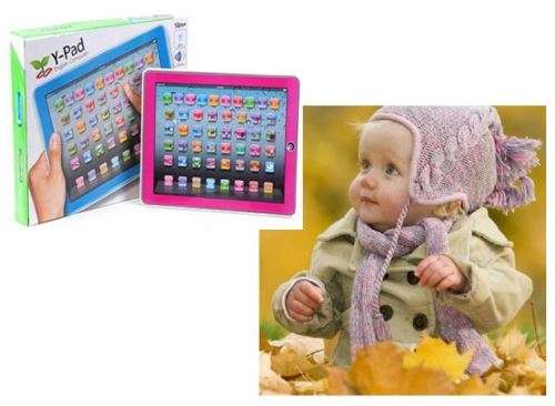 10.5" Intelligent Educational Tablet - Touch Screen, Colour Full Lights, Words, Numbers, Quiz, Songs