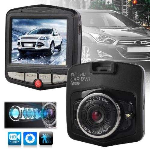 2.4" LCD 1080P Full HD, 170 Degree, Night Vision Vehicle DVR With G-Sensor for Motion Detection