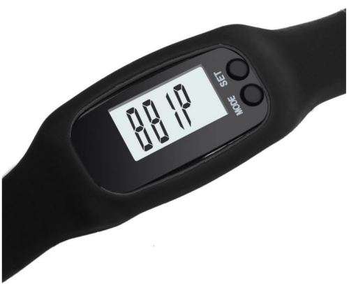 LCD Sport & Fitness PEDOMETER Wrist Watch, Step Counter, Calories, Distance, etc