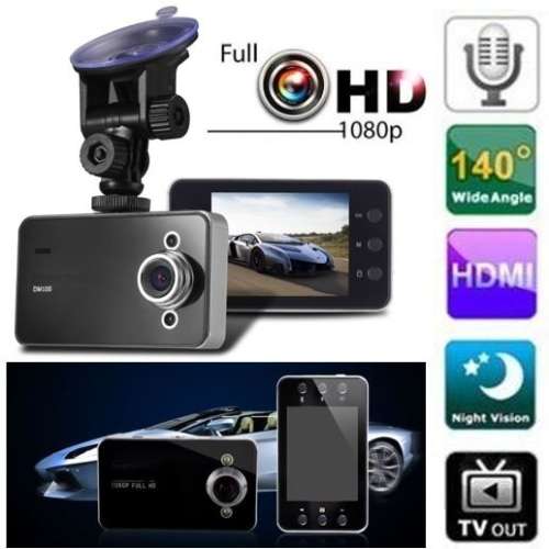 2.4" Full HD 1080P DVR Camera & Cam Recorder For Vehichle, Motion Detection. G-Sensor, Night Vision