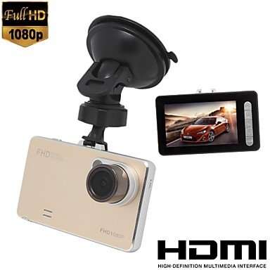2.4" Full HD 1080P DVR Camera & Cam Recorder For Vehichle, Motion Detection. G-Sensor, Night Vision