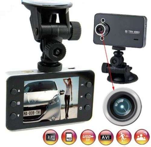 2.4" Full HD 1080P DVR Camera & Cam Recorder For Vehichle, Motion Detection. G-Sensor, Night Vision