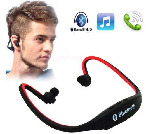 Bluetooth Wireless Headset - MP3 Player, FM Radio, Micro SD Card for Android & iPhone