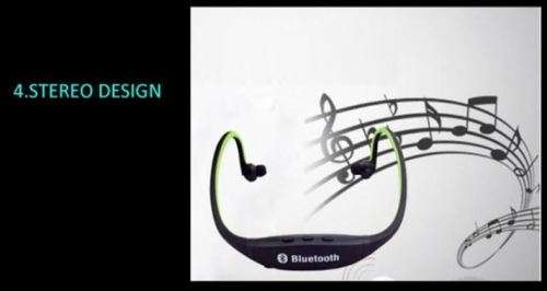 Bluetooth Wireless Headset - MP3 Player, FM Radio, Micro SD Card for Android & iPhone