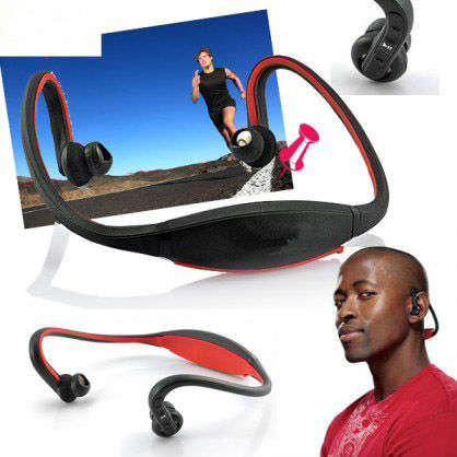 Bluetooth Wireless Headset - MP3 Player, FM Radio, Micro SD Card for Android & iPhone