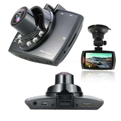 2.7" Full HD 1080P DVR Camera & Cam Recorder For Vehichle, Motion Detection. G-Sensor, Night Vision