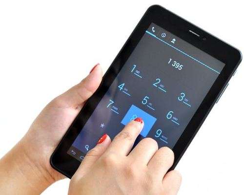 7" Android Smartphone Tablet, Wi-Fi, 3G, Dual Sim Cards, Dual Cameras, Touch Screen, GPS - GOLD