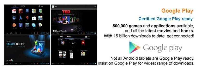 7" Android Smartphone Tablet, Wi-Fi, 3G, Dual Sim Cards, Dual Cameras, Touch Screen, GPS - GOLD