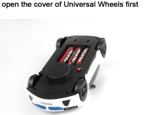 Electric 3D Bump-'n-Go Car with Four Transparent Colours & Music