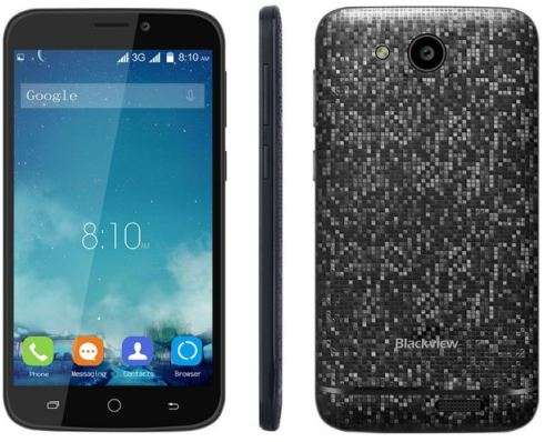 Original QUAD CORE Blackview A5 ANDROID 6.0 WCDMA 3G Smartphone - Dual Sim, 5MP Camera, G Sensor etc