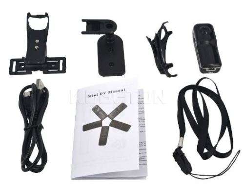 Mini DV / DVR - Smallest Digital Sports Camera - Support USB, Micro SD Card, AVI Format etc.