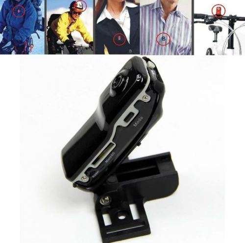 Mini DV / DVR - Smallest Digital Sports Camera - Support USB, Micro SD Card, AVI Format etc.