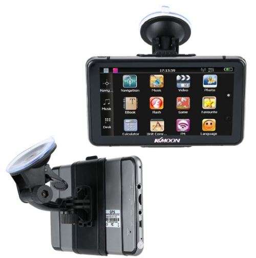 7" HD Touch Screen GPS Navigation - 4GB, FM, MP3, Video Player - IGO SA Maps