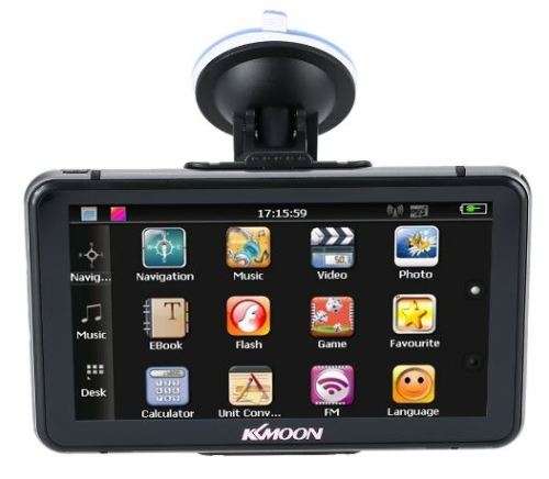 7" HD Touch Screen GPS Navigation - 4GB, FM, MP3, Video Player - IGO SA Maps