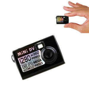 Ultra Mini DV / DVR - Support USB, Micro SD Card, Motion Detection, Sound & Video Recording, Camera