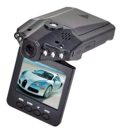 2.5" LCD Car DVR Camera & Cam Recorder, Motion Detection, Night Vision, Support USB & Micro SD